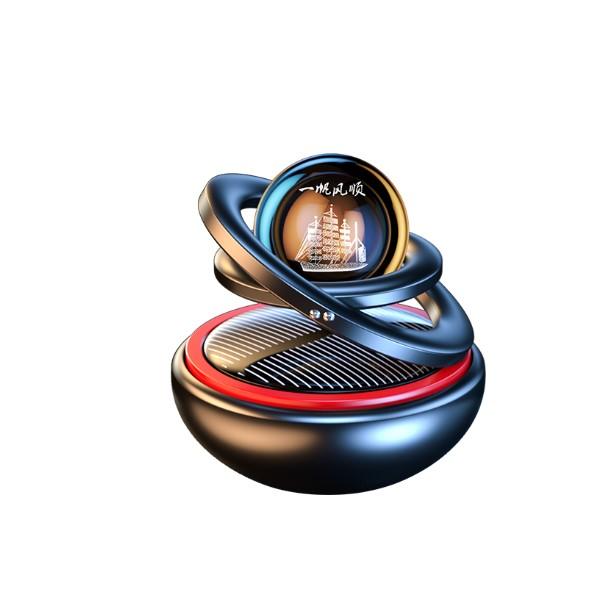 Self Adhesive Rotating Solar Car Freshener