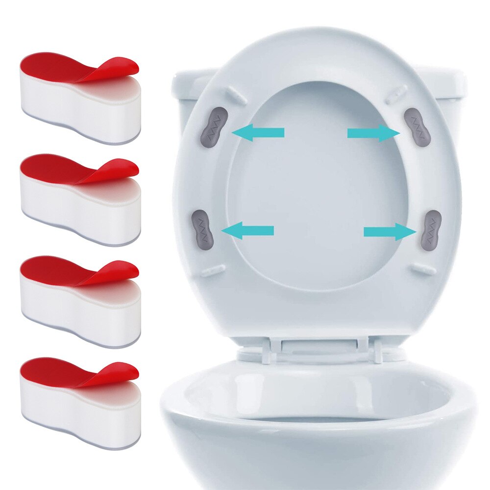 Self Adhesive Toilet Seat Rubber Bumpers