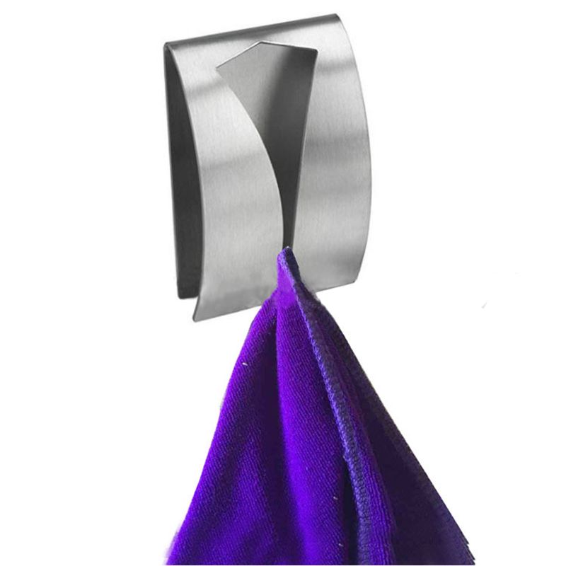 Self Adhesive Towel Holder Towel Hook (2Pcs) Self Adhesive Towel Holder Towel Hook (2Pcs)