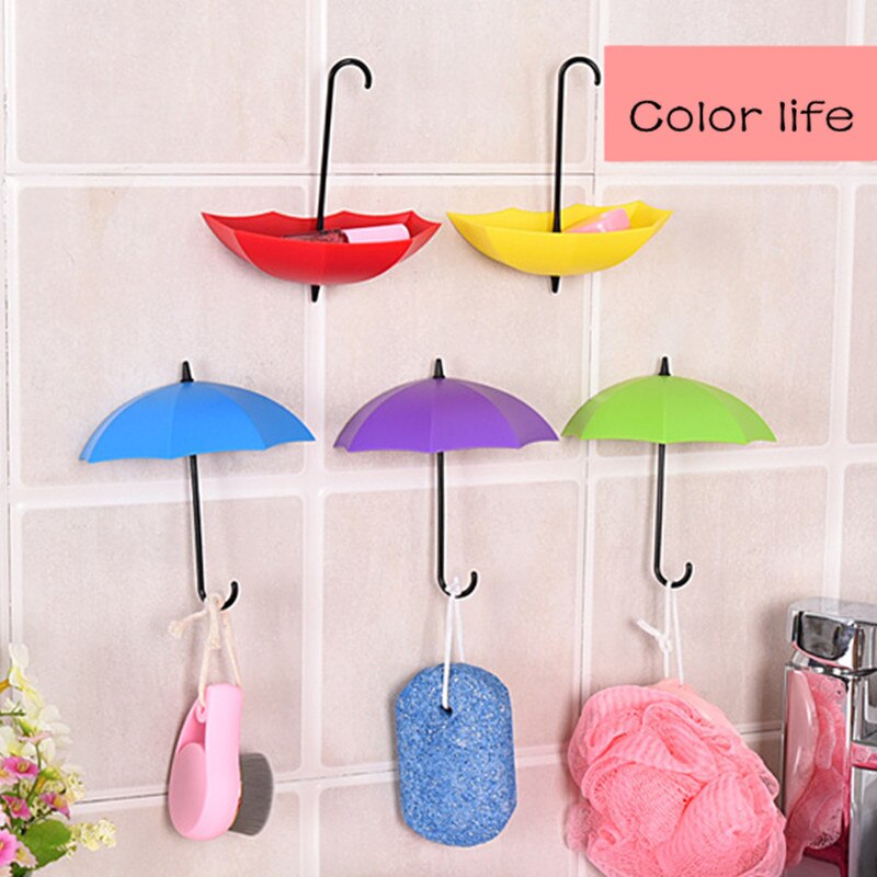 Self Adhesive Umbrella Key Holder Hook (3 pcs) Self Adhesive Umbrella Key Holder Hook (3 pcs)