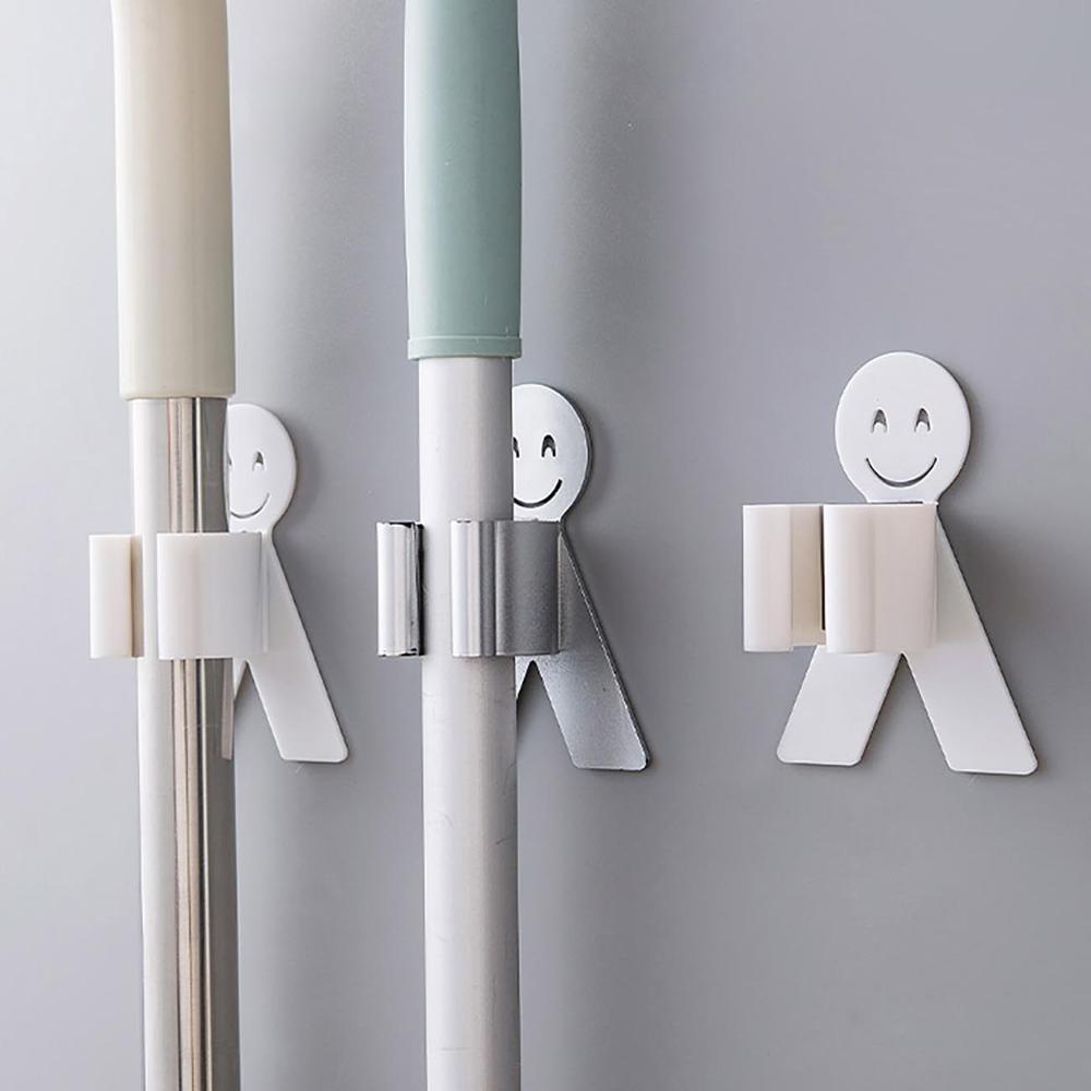 Self Adhesive Wall Mount Mop Holder