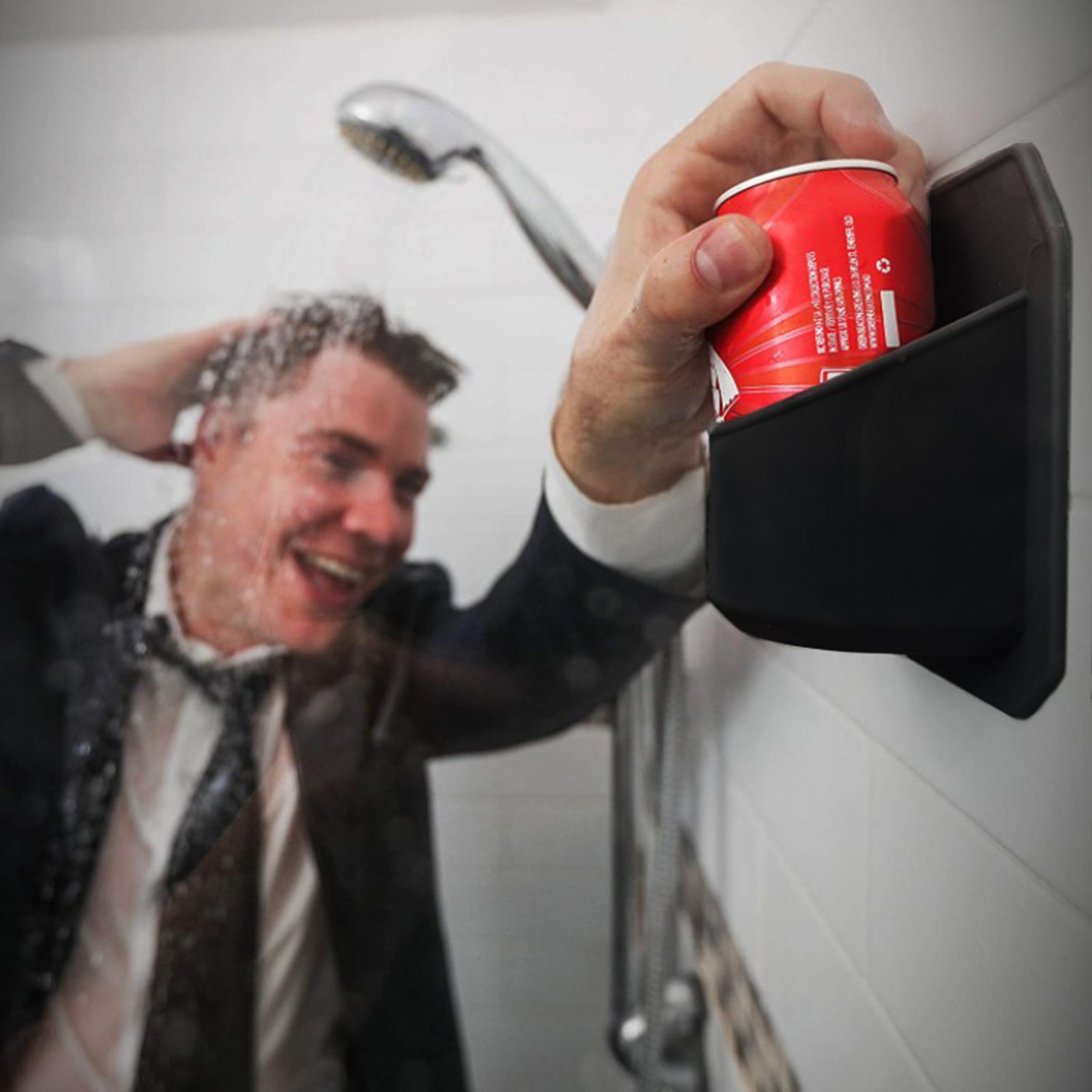 Self Adhesive Wall Shower Beer Holder