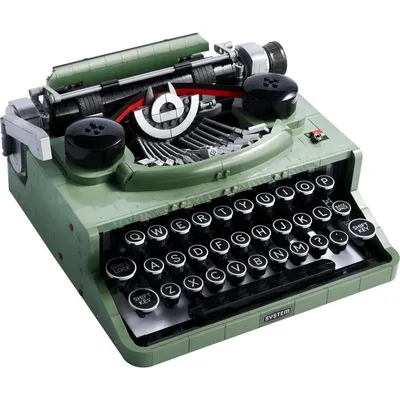 Self-Assembly Typewriter Model with 2179Pieces: A Unique Collectible for Adults, Perfect for Display and Play Self-Assembly Typewriter Model with 2179Pieces: A Unique Collectible for Adults, Perfect for Display and Play