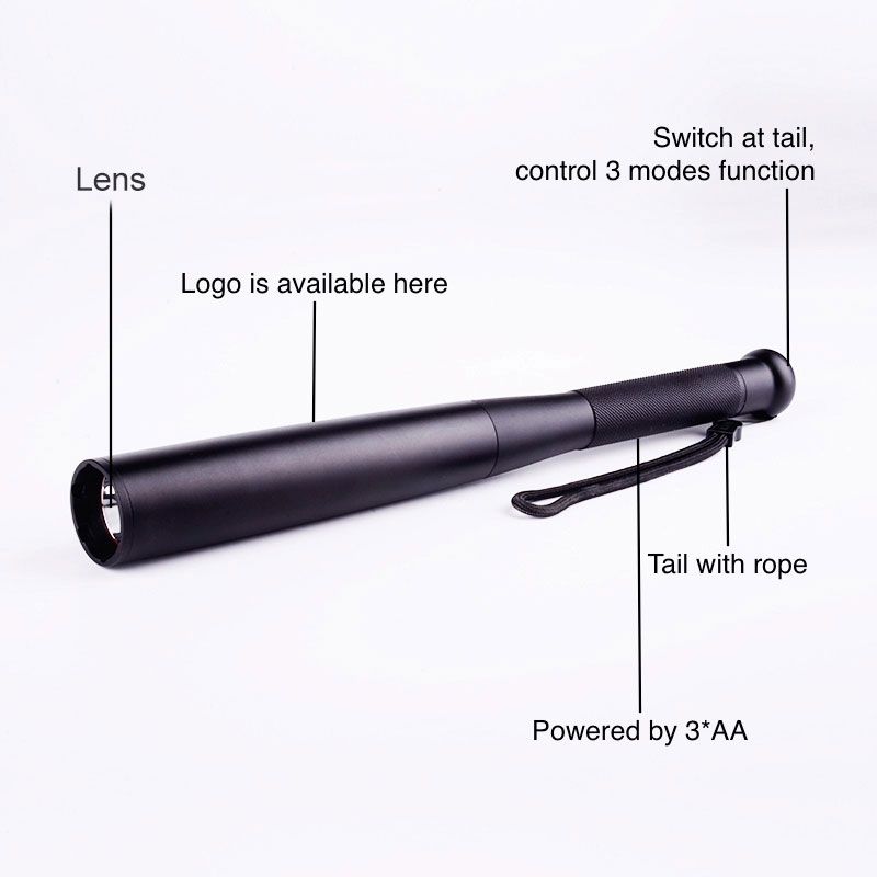 Self Defense LED Baseball Bat Flashlight Self Defense LED Baseball Bat Flashlight