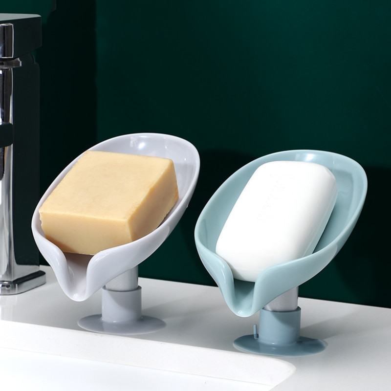 Self Draining Leaf Soap Box Holder