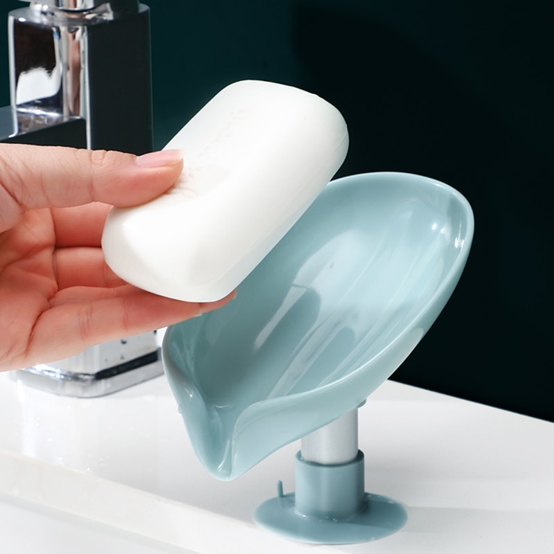 Self Draining Leaf Soap Box Holder