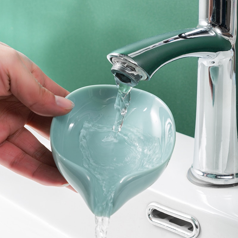 Self Draining Leaf Soap Box Holder