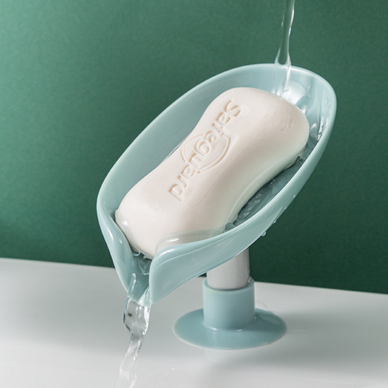 Self Draining Leaf Soap Box Holder