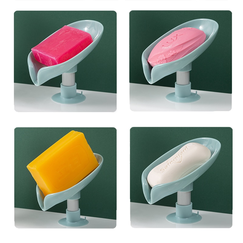 Self Draining Leaf Soap Box Holder
