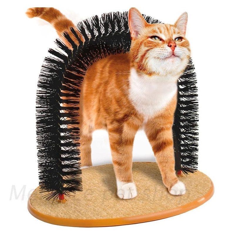 Self Grooming Cat Arch Fur Brush Self Grooming Cat Arch Fur Brush