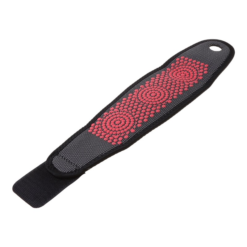 Self Heating Wrist Band Magnetic Therapy Support Brace Wrap Heated Hand Warmer Compression Pain Relief Wristband