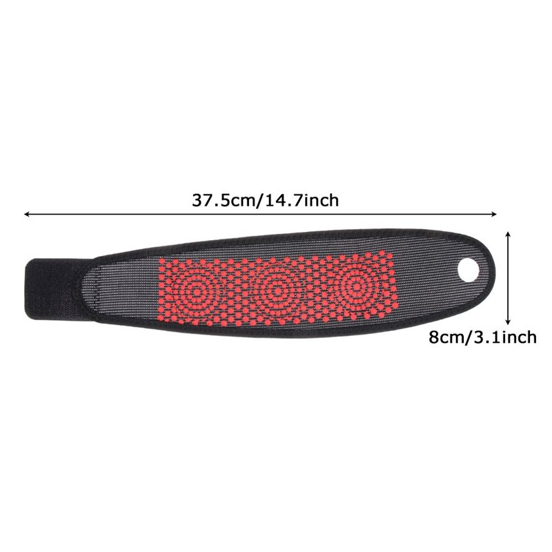 Self Heating Wrist Band Magnetic Therapy Support Brace Wrap Heated Hand Warmer Compression Pain Relief Wristband