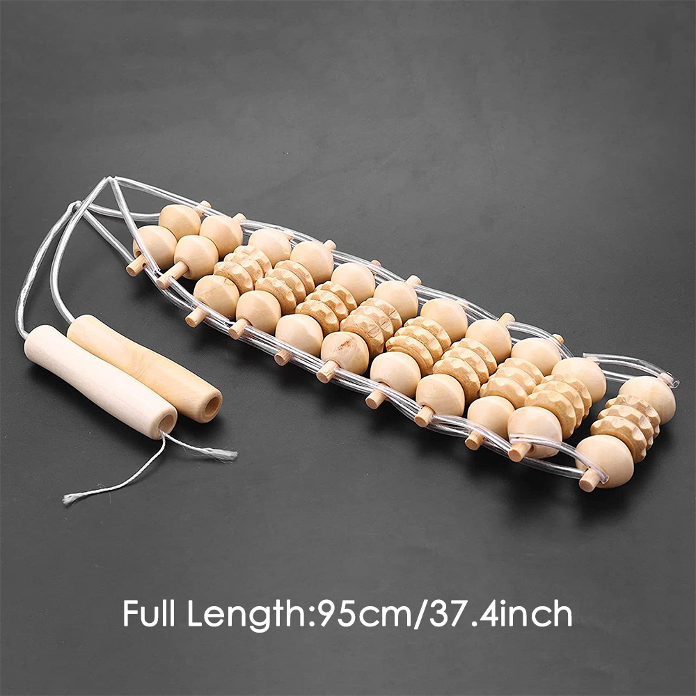 Self Massage Wooden Massager Roller Self Massage Wooden Massager Roller