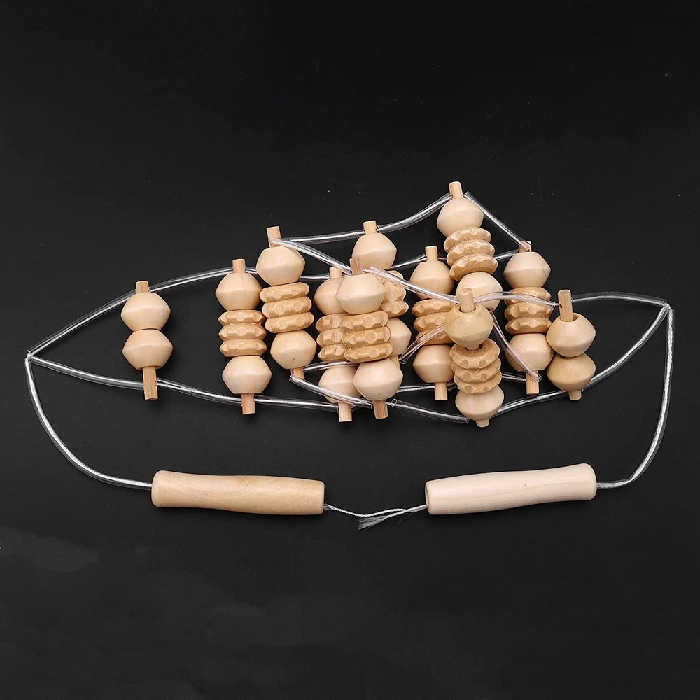Self Massage Wooden Massager Roller Self Massage Wooden Massager Roller