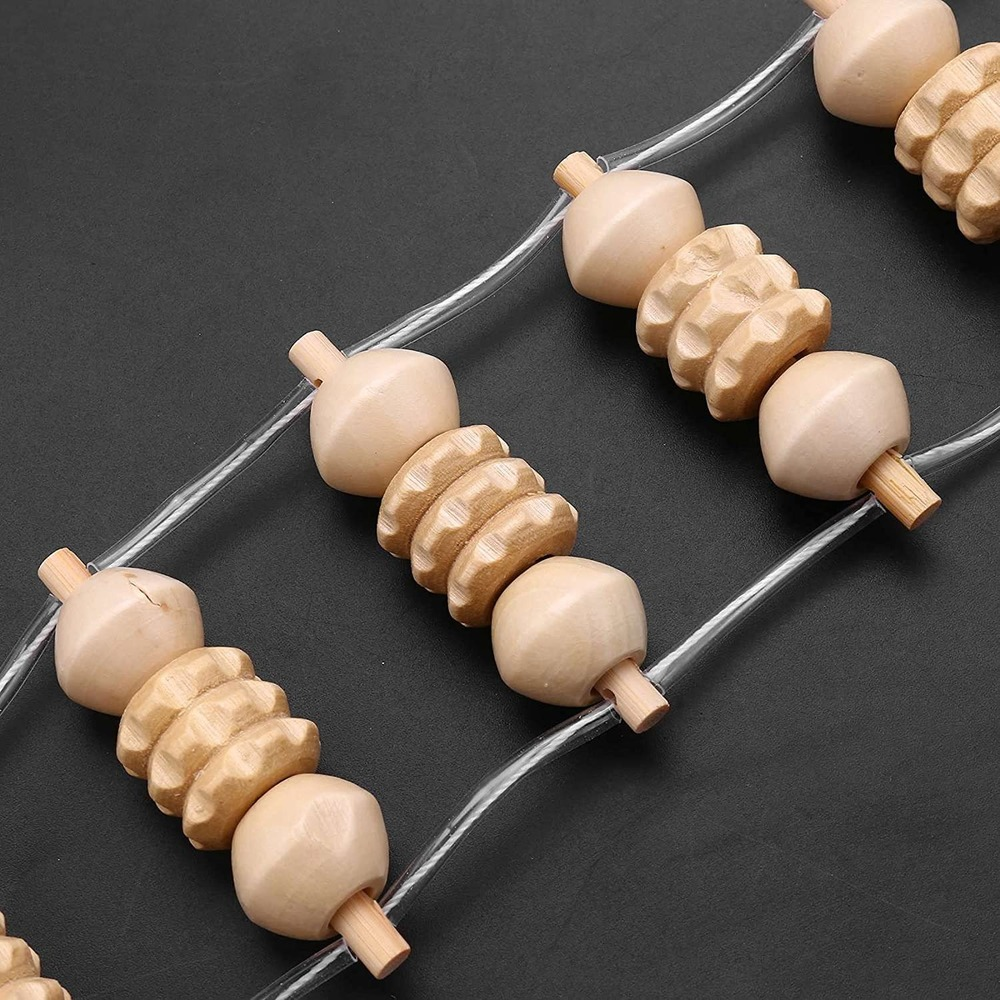 Self Massage Wooden Massager Roller Self Massage Wooden Massager Roller
