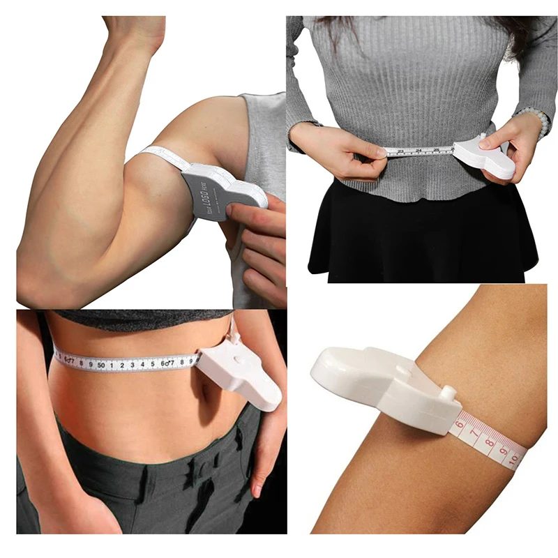 Self-tightening Body Measuring Tape Ruler 150cm/60 Inch Sewing Tailor Dressmaking Measure Ruler Meter Film for Waist