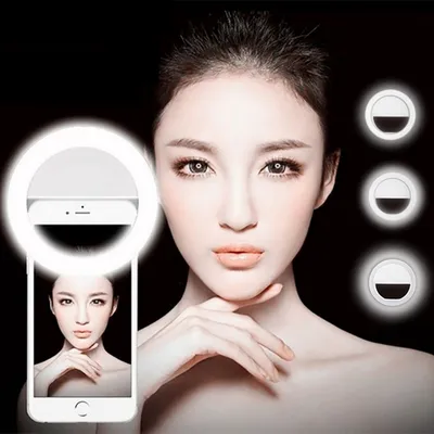 Selfie LED Phone Mini Ring Light Selfie LED Phone Mini Ring Light
