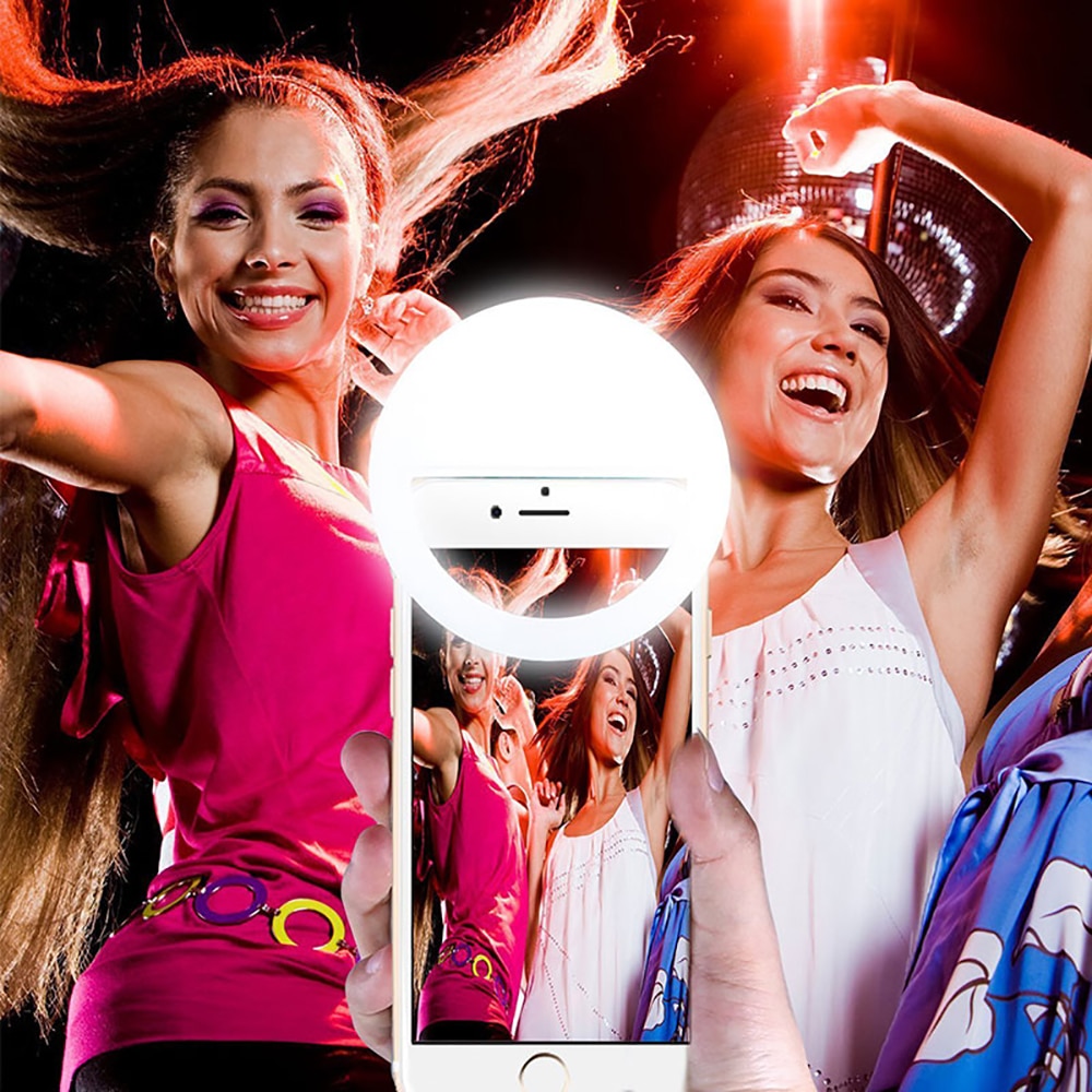 Selfie LED Phone Mini Ring Light Selfie LED Phone Mini Ring Light