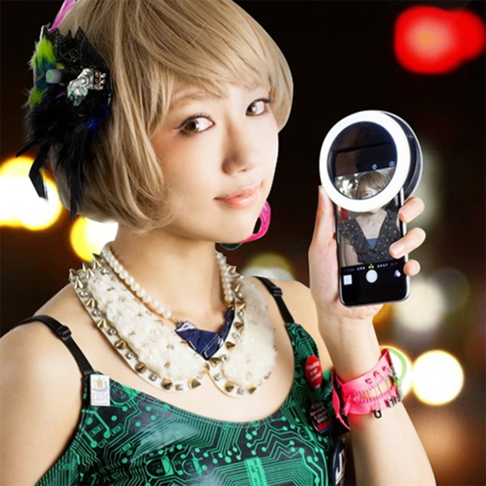 Selfie Ring Portable Mobile Lamp Selfie Ring Portable Mobile Lamp