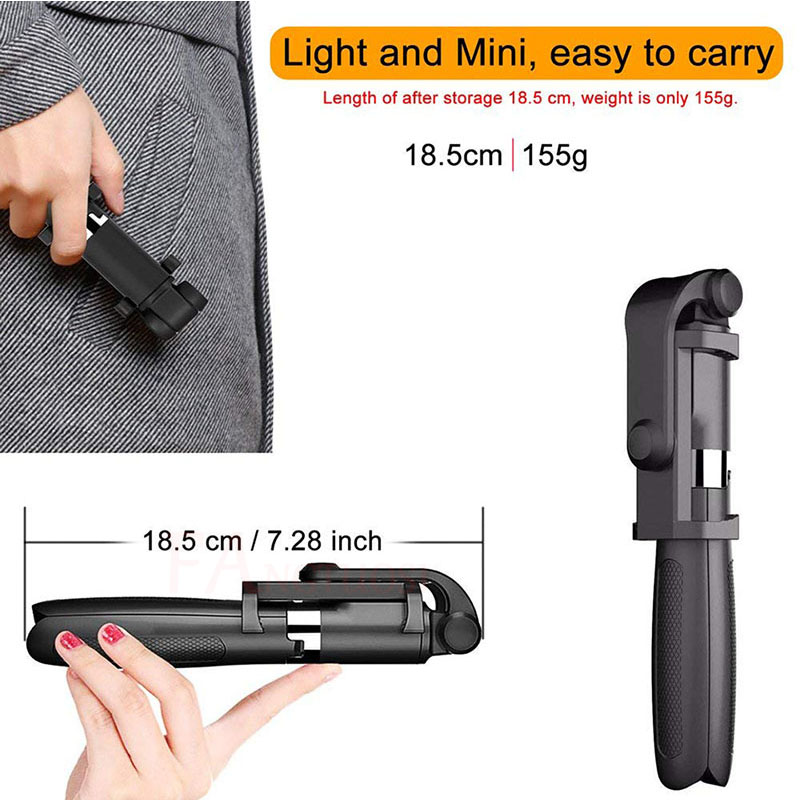 Selfie Stick Camera with 3-in-1 Function Selfie Stick Camera with 3-in-1 Function
