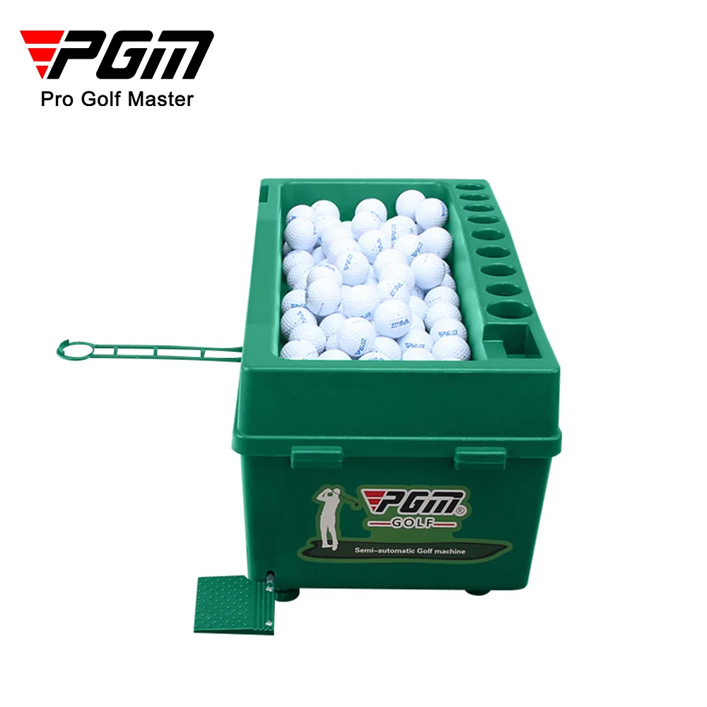 Semi-automatic Golf Ball Machine ABS Material Automatic Golf Ball Dispenser Golf Clubs Holder Golf Training Service Semi-automatic Golf Ball Machine ABS Material Automatic Golf Ball Dispenser Golf Clubs Holder Golf Training Service
