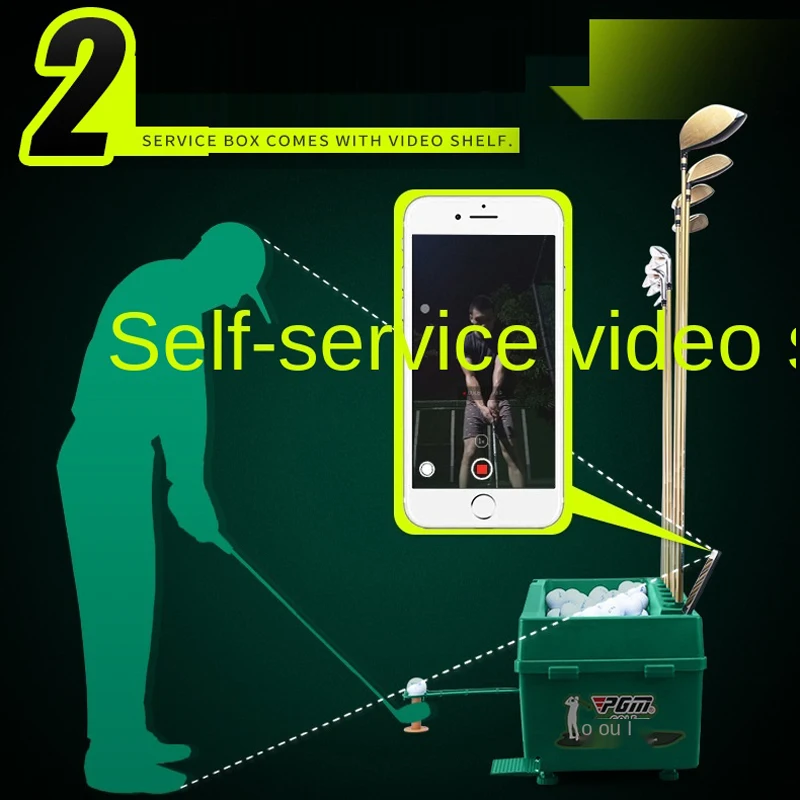 Semi-automatic Golf Ball Machine ABS Material Automatic Golf Ball Dispenser Golf Clubs Holder Golf Training Service Semi-automatic Golf Ball Machine ABS Material Automatic Golf Ball Dispenser Golf Clubs Holder Golf Training Service