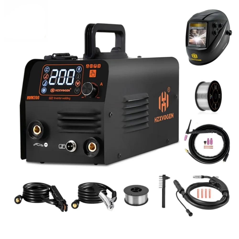 Semi-Automatic Welding Machine 200A 3 in 1 Welding Machine MIG/MMA/LIFT TIG No Gas Welding Equipment IGBT Inverter Semi-Automatic Welding Machine 200A 3 in 1 Welding Machine MIG/MMA/LIFT TIG No Gas Welding Equipment IGBT Inverter