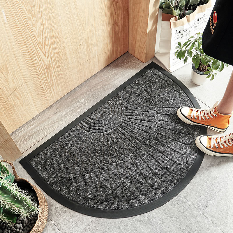 Semi circle Front Door Floor Mat