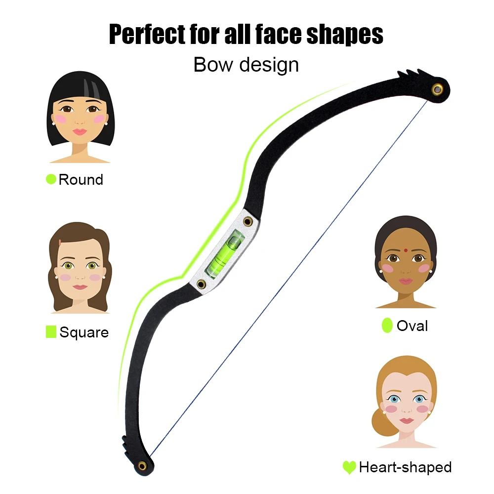 Semi-Permanent Eyebrow Positioning Metal String Mark Ruler Microblading Horizontal Tattoo Bead Mapping Ruler Measuring Semi-Permanent Eyebrow Positioning Metal String Mark Ruler Microblading Horizontal Tattoo Bead Mapping Ruler Measuring