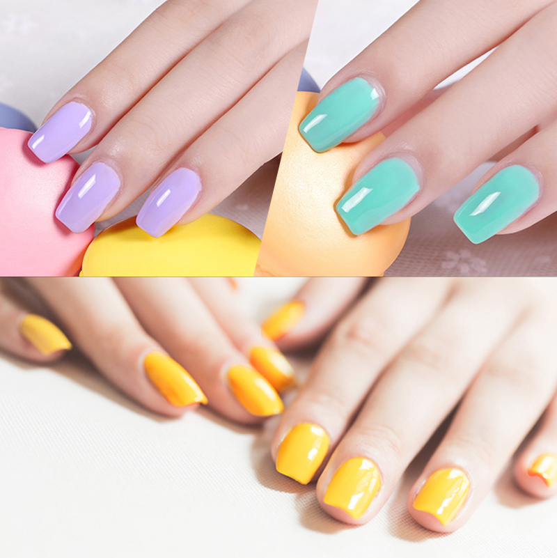Semi-Permanent Gel Manicure Semi-Permanent Gel Manicure