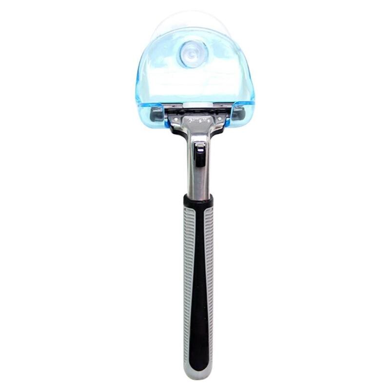 Semi Transparent Suction Razor Holder (2 pcs)
