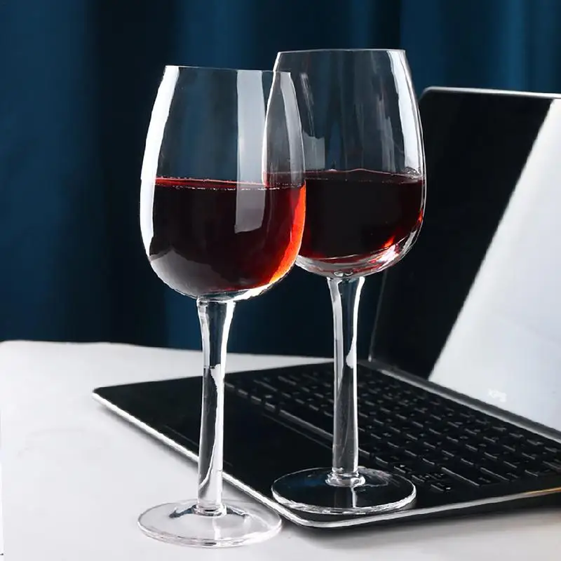 Semicircular Red Wine Cups 140ml Creative Crystal Glass Portable Clear Half Wine Glass fun European Creative Crystal