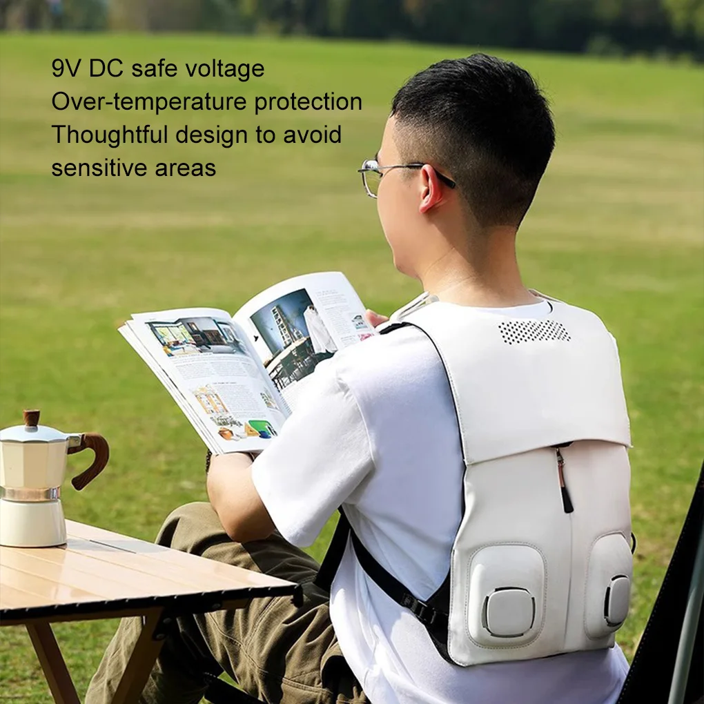 Semiconductor Refrigeration Cooling Air Conditioner Clothing Summer Air Conditioning Vest Outdoor Work Circulating Ice