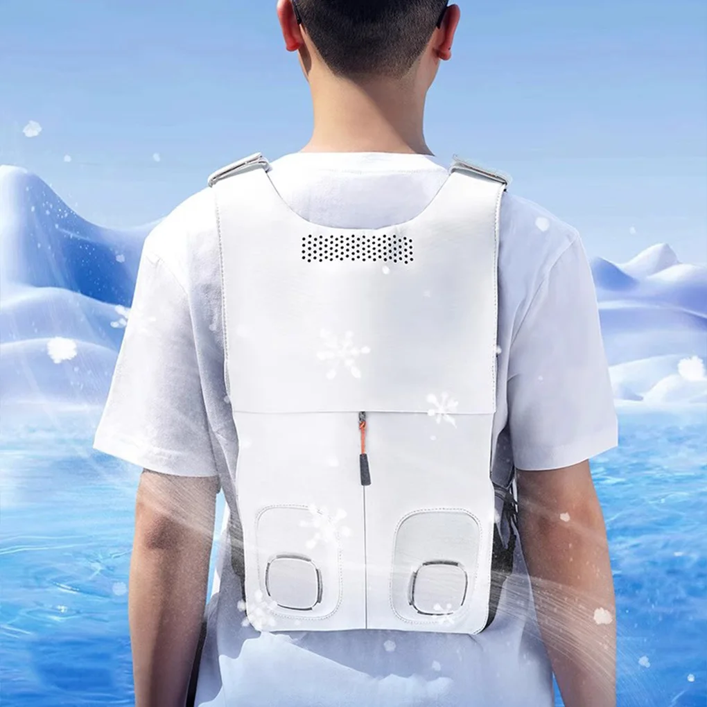 Semiconductor Refrigeration Cooling Air Conditioner Clothing Summer Air Conditioning Vest Outdoor Work Circulating Ice
