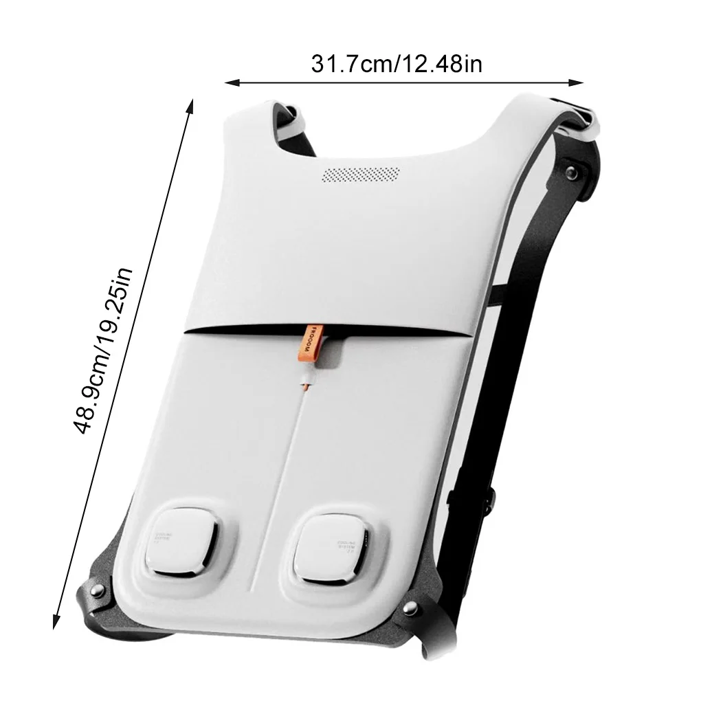 Semiconductor Refrigeration Cooling Air Conditioner Clothing Summer Air Conditioning Vest Outdoor Work Circulating Ice