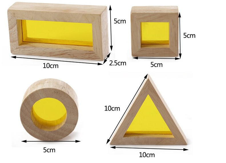 Sensory Blocks Educational Building Blocks (24 pcs)