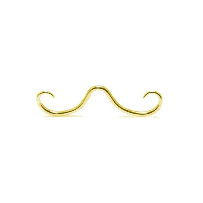 Septum Mustache Ring Body Piercing Jewelry for Women Men 16L Surgical Steel Nose Stud Septum Mustache Ring Body Piercing Jewelry for Women Men 16L Surgical Steel Nose Stud