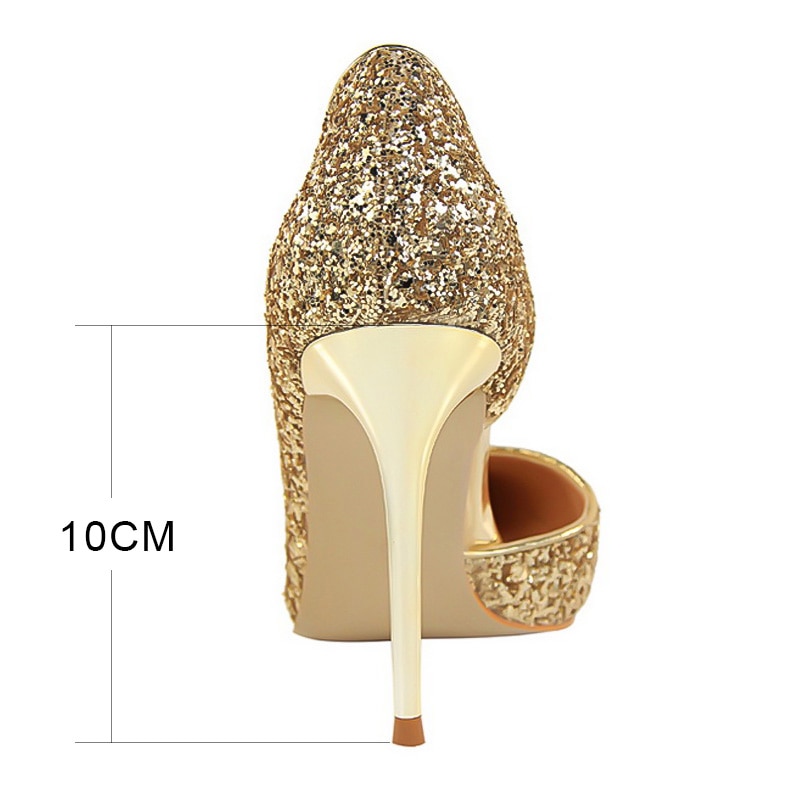 Sequin Heels Ladies Glitter Pumps Sequin Heels Ladies Glitter Pumps