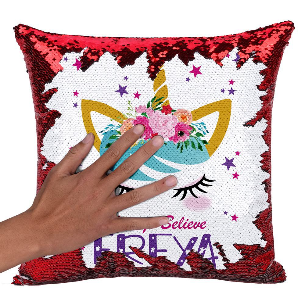 Sequin Pillowcase Reversible Design Sequin Pillowcase Reversible Design