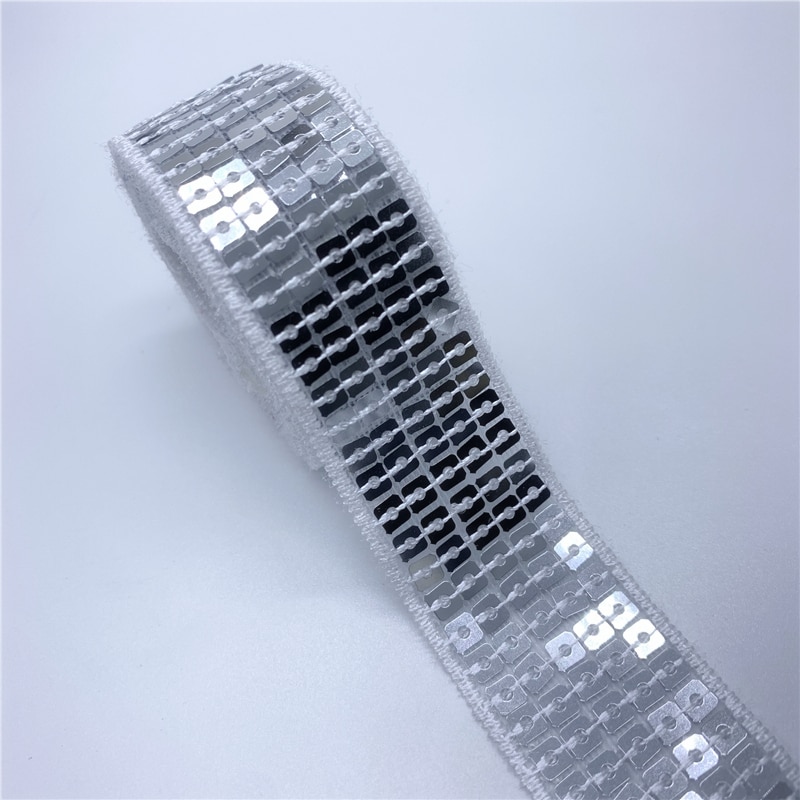 Sequin Ribbon DIY Sewing Fabric Sequin Ribbon DIY Sewing Fabric