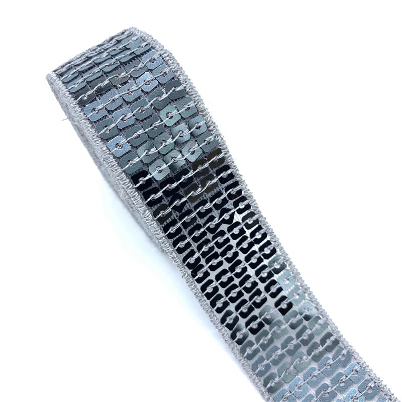 Sequin Ribbon DIY Sewing Fabric Sequin Ribbon DIY Sewing Fabric