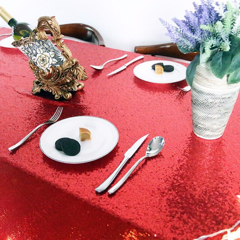 Sequin Table Runner Fabric Decor
