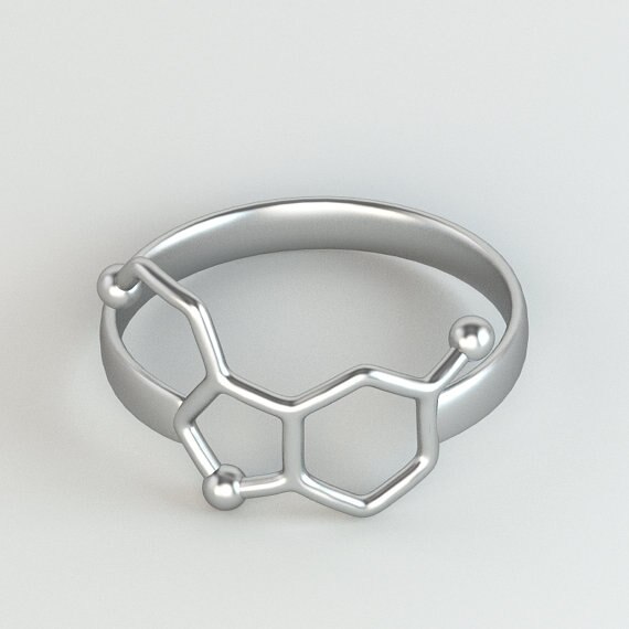 Serotonin Ring Unisex Fashion Jewelry Serotonin Ring Unisex Fashion Jewelry