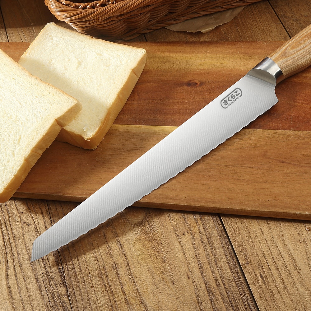 Serrated Bread Cutting Knife