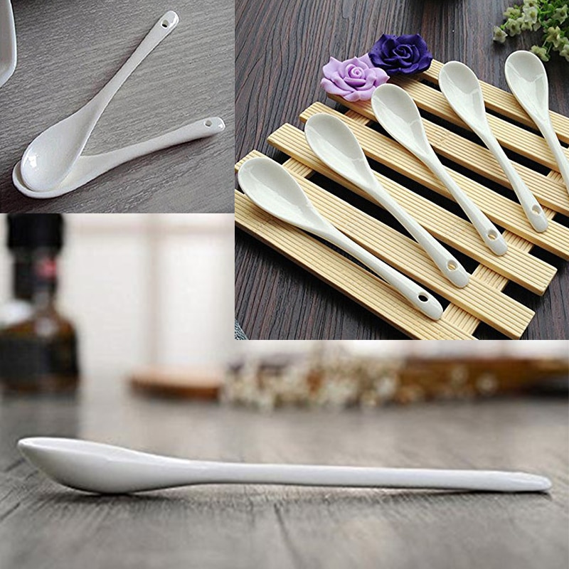 Set of Ceramic Teaspoons (5 Pcs)