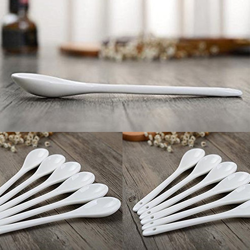 Set of Ceramic Teaspoons (5 Pcs)