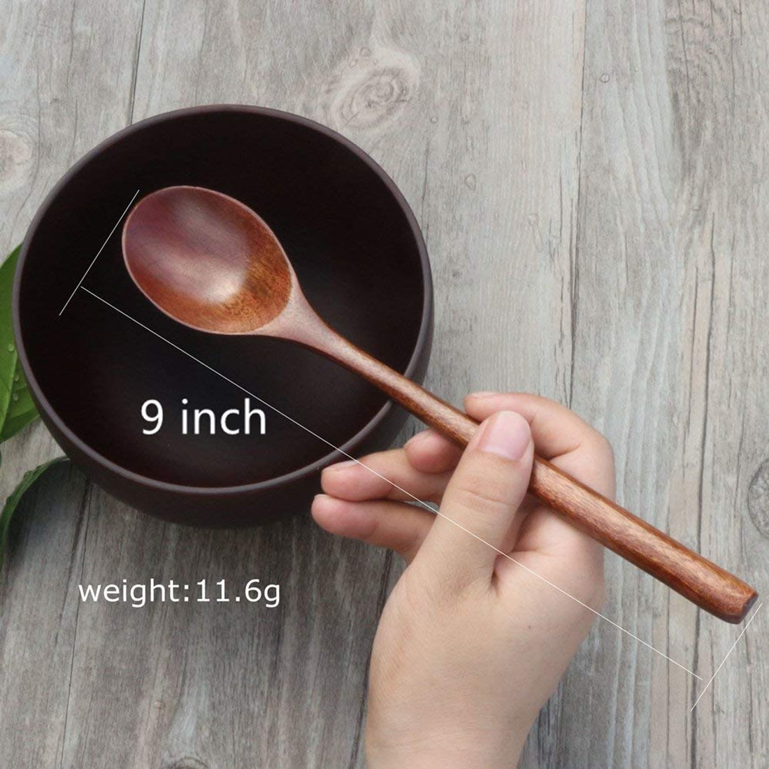 Set of Wooden Spoons for Eating (6 Pcs) Set of Wooden Spoons for Eating (6 Pcs)