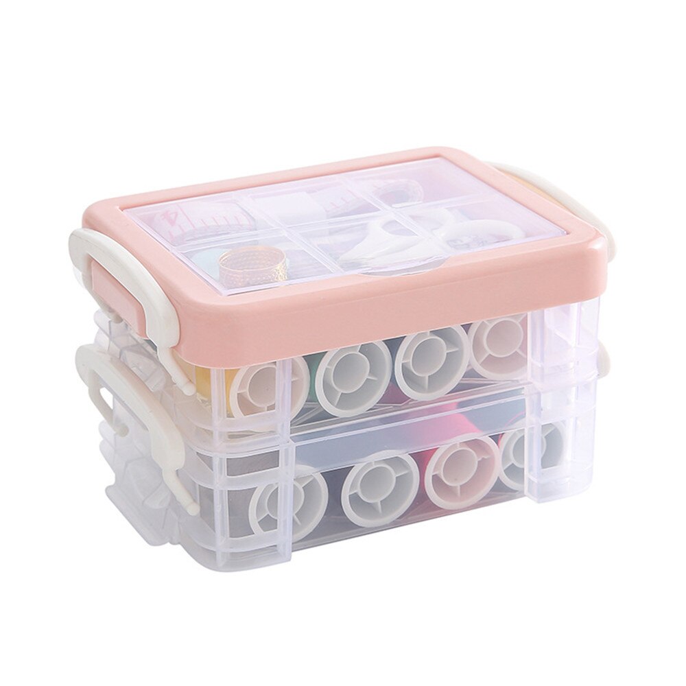 Sewing Kit Organizer with Sewing Materials Sewing Kit Organizer with Sewing Materials