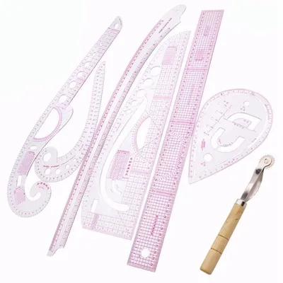 Sewing Ruler Set Measuring Kit (7 Pcs) Sewing Ruler Set Measuring Kit (7 Pcs)