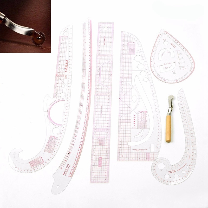 Sewing Ruler Set Measuring Kit (7 Pcs) Sewing Ruler Set Measuring Kit (7 Pcs)